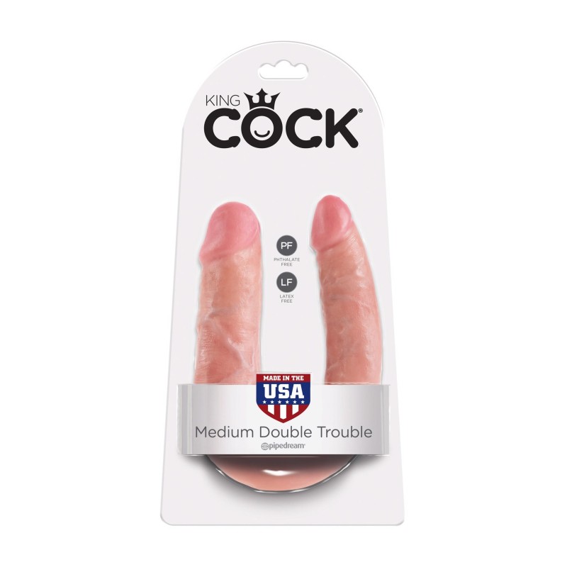 Dildo-cock double trouble m flesh